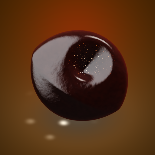 Dark Ganache 3D Jelly Preset
