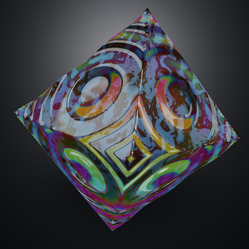 Rainbow Octahedron 3D Jelly Preset